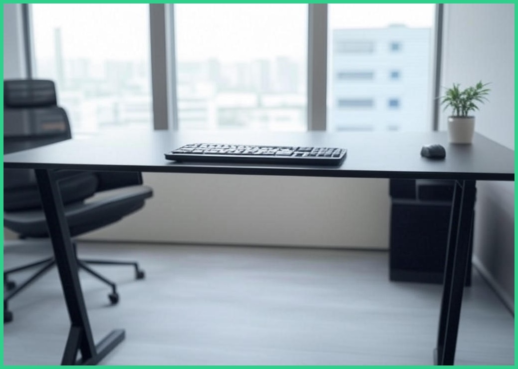 Claiks 높이조절 전동책상 모션데스크 공부 사무용 조절 스탠드 테이블, 블랙