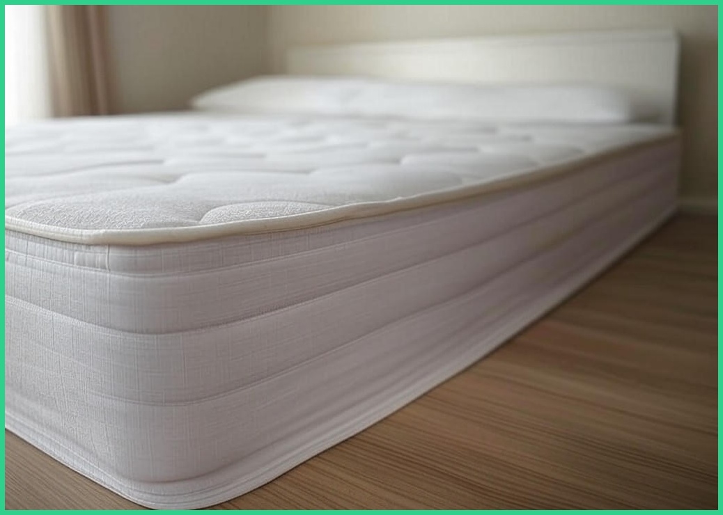 Qicco 침대 매트리스 무음 포켓스프링 바닥 매트리스, 20cm, 화이트