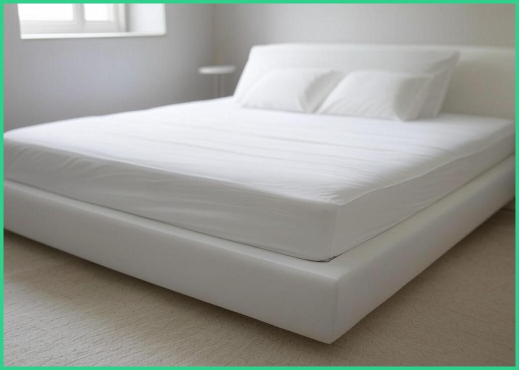 [국내제작] 포스트모던 샬럿 단단한 미디엄 1인용 미니 싱글 일체형침대 S, 화이트