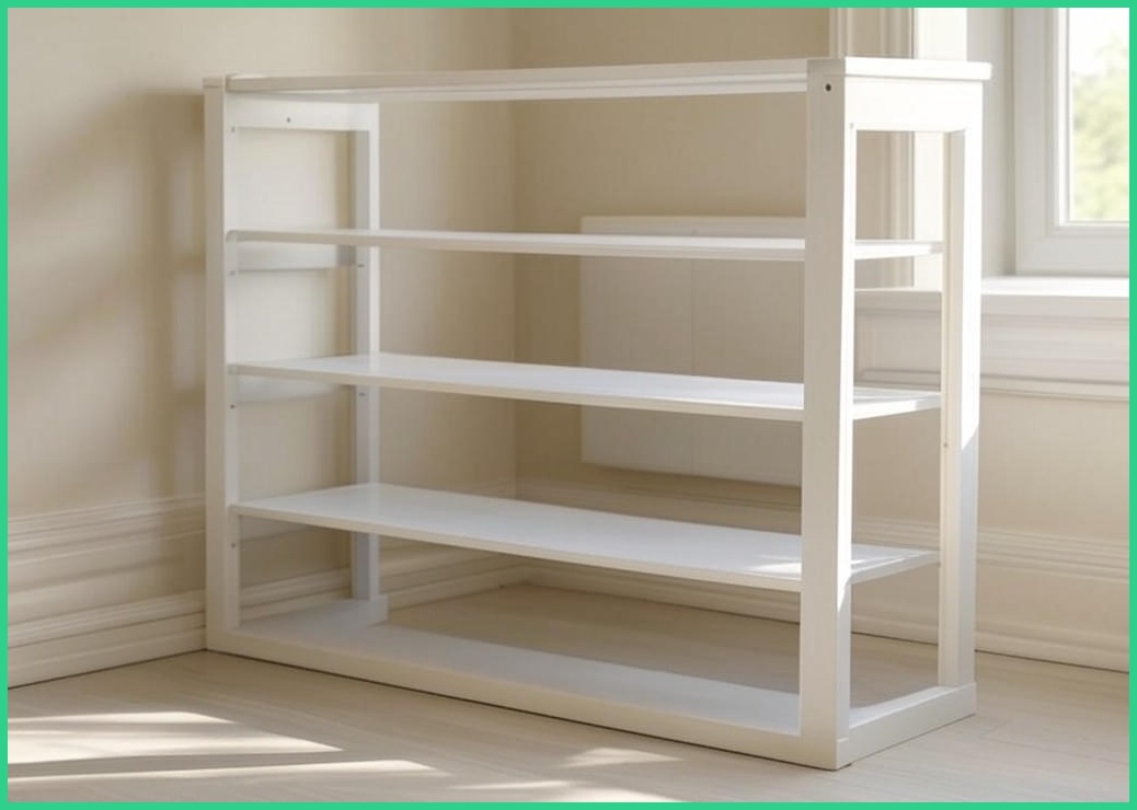 탑퍼니처 탈린 오픈/도어 신발장, 화이트