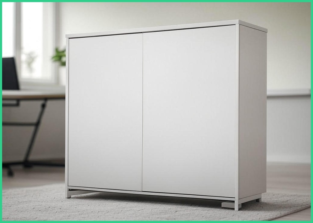 라자가구 글림 400 긴문형 수납장, 화이트