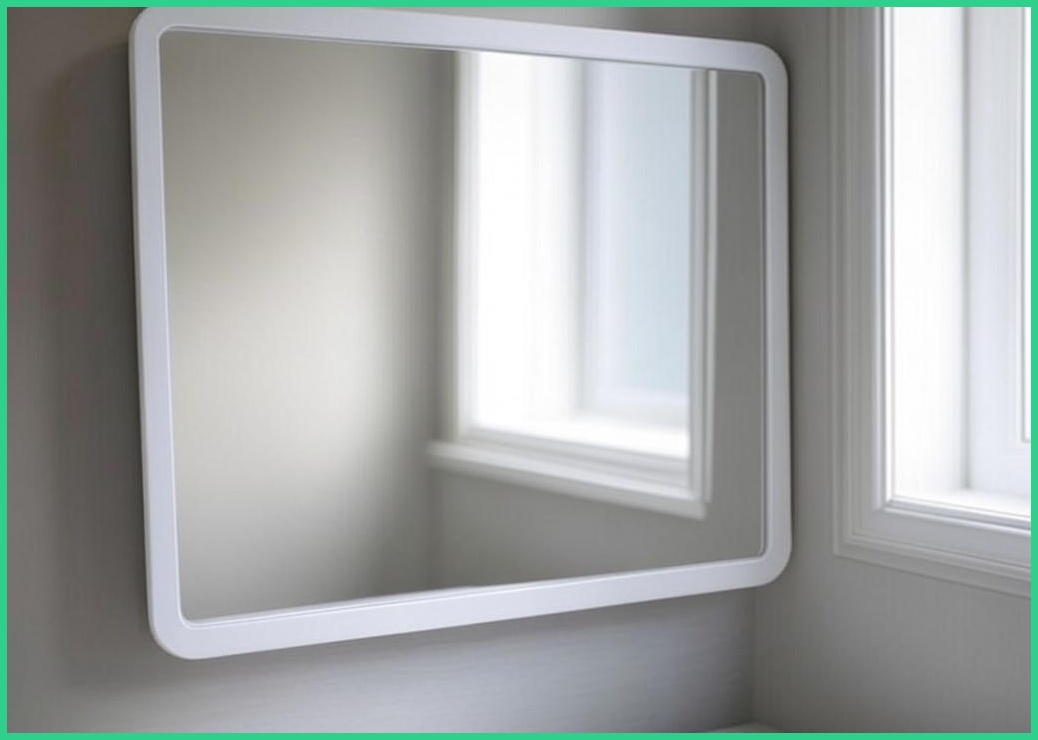 뷰티피크 직사각형 전신거울 3in1 스탠드 벽걸이 거치형 강화안전유리 400×1500, 화이트