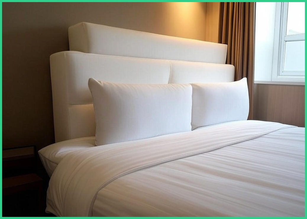 소웰홈 패브릭 모던 머릿장 450, 화이트, 3단