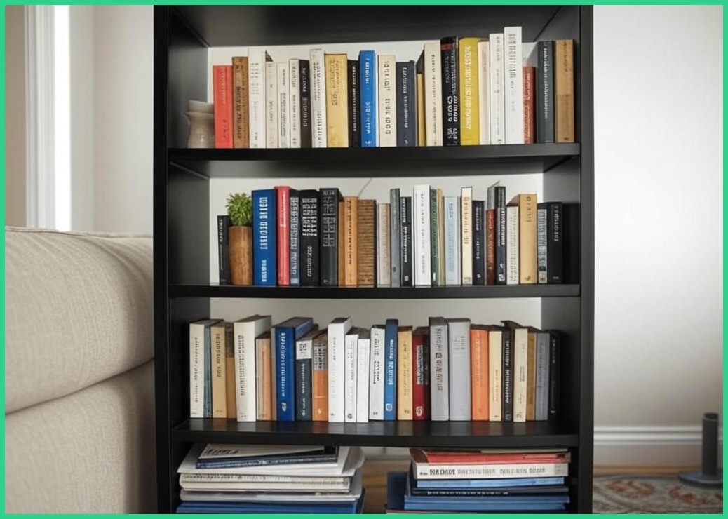 소하임 책상정리 선반, 블랙, 2단