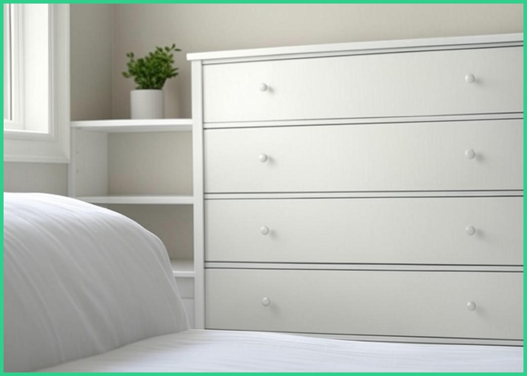 이미지아 코너 행거 침대옆 수납 선반, 삼중직-화이트