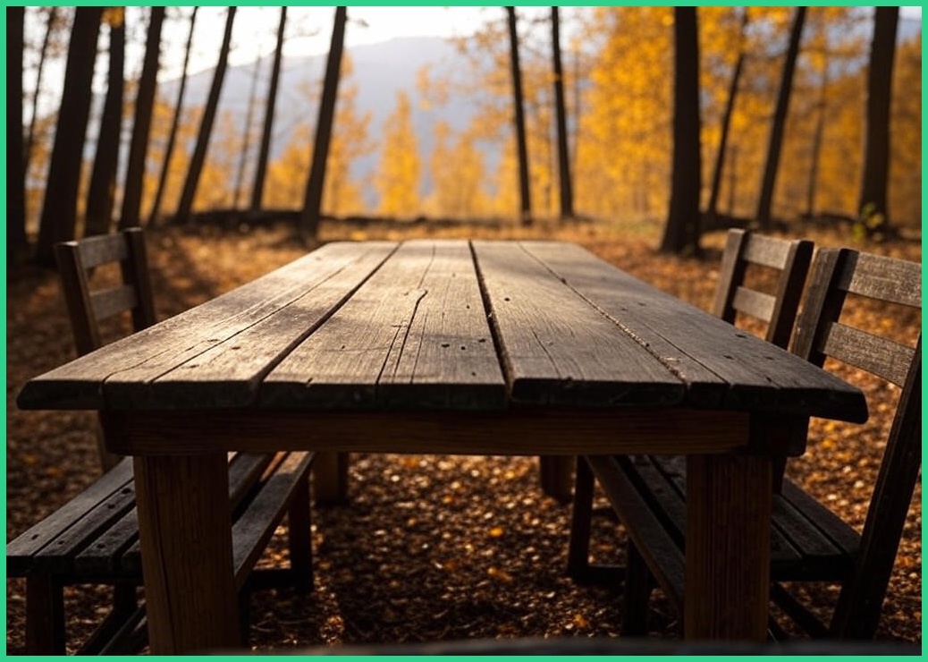 캠프빌리지 와일드 플랫 테이블, 블랙