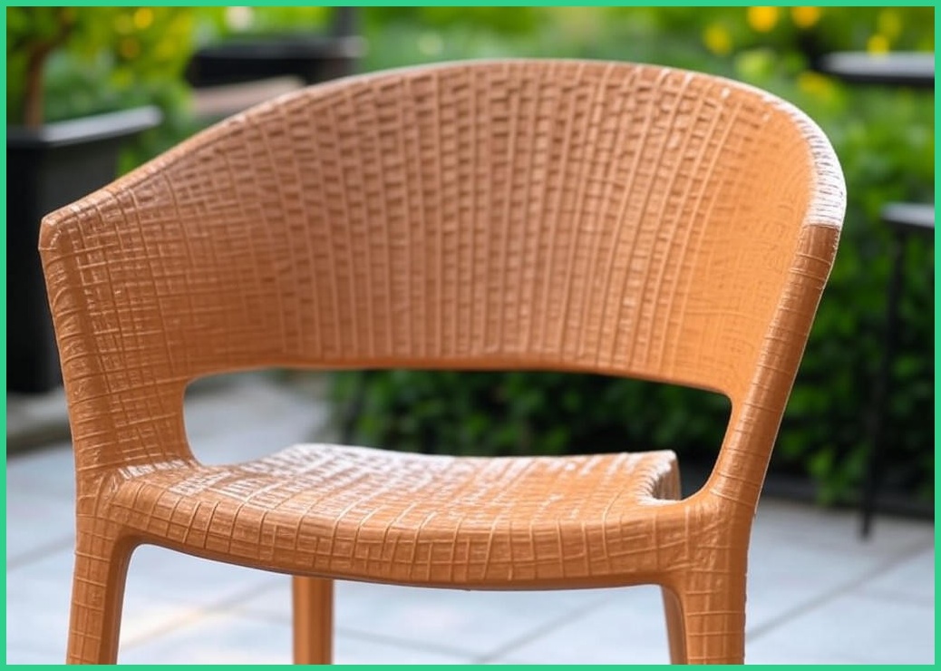 트랑떼 야외 의자 라탄 정원 베란다 커피숍 테라스 카페 의자, 1개, 브라운플라스틱라탄의자