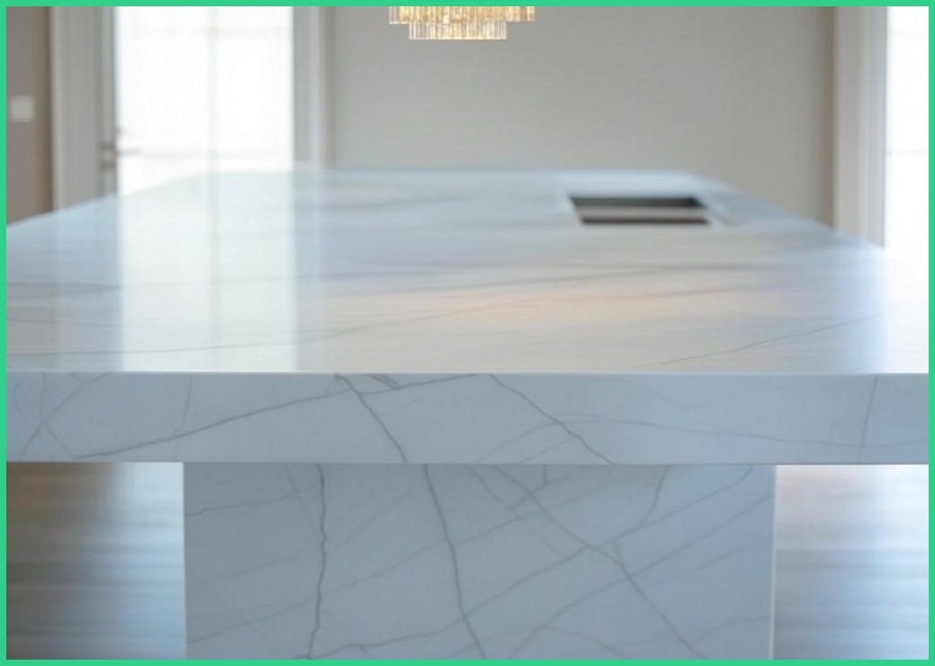 퍼스웰 러벤 양방향 홈바조리대 아일랜드식탁(HA_027), 화이트대리석