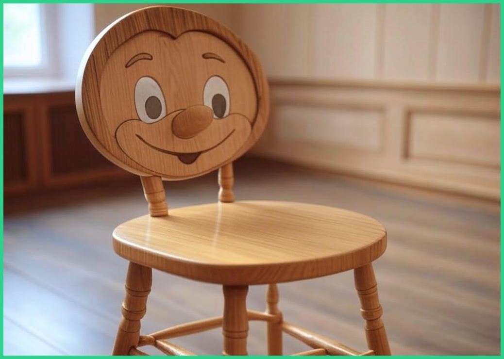 피노키오 뽀로로 라운드의자