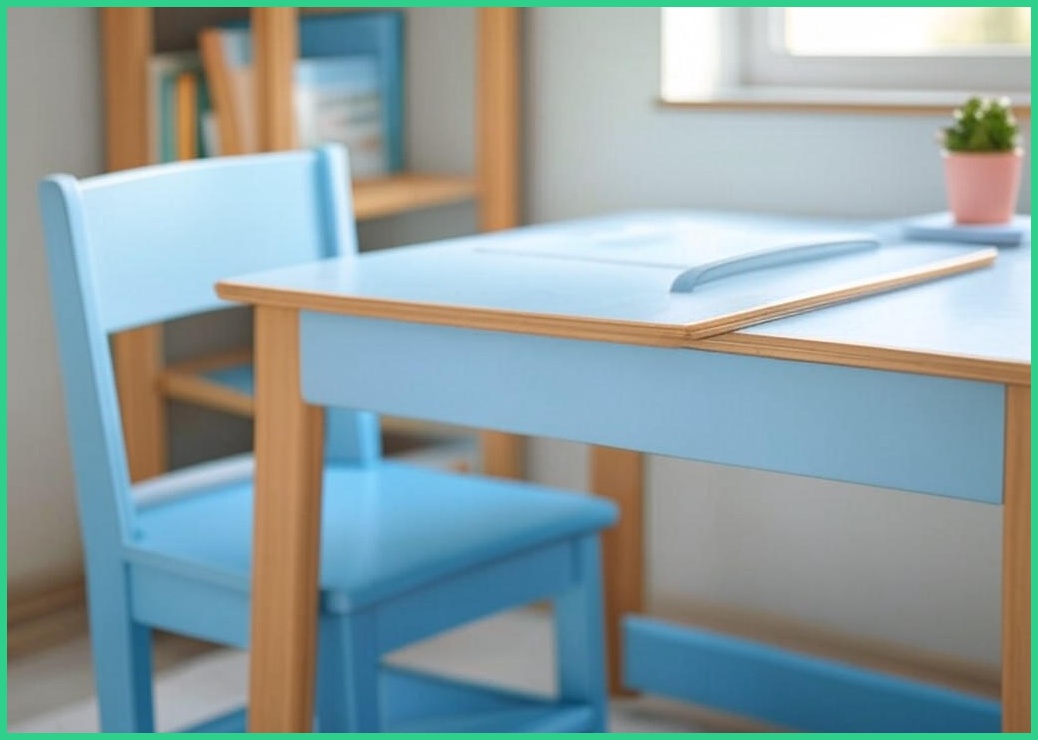 하이지니 -하이지니프로 유아책상&의자SET (2COLOR)- 아동책상, 파스텔블루